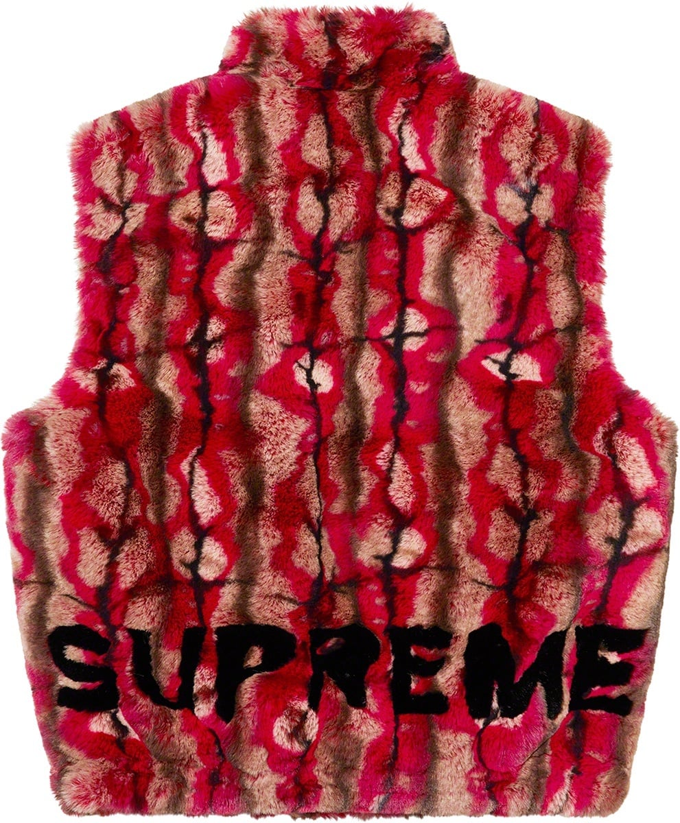 Faux Fur Hooded Vest view 20